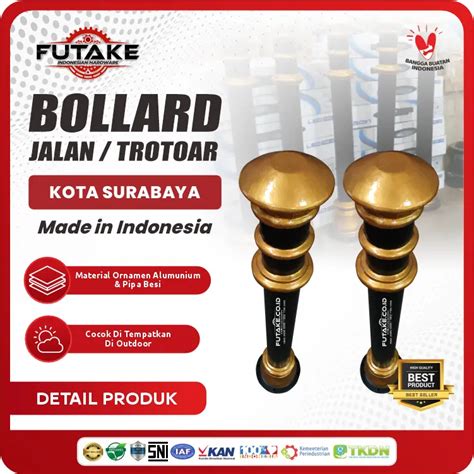 Bollard Jalan Surabaya 90 Cm Pusat Spesialis Produksi Turunan Logam
