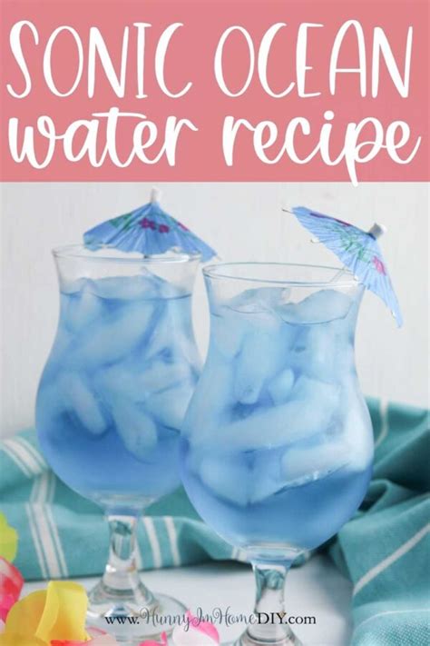 Refreshing Copycat Sonic Ocean Water Recipe