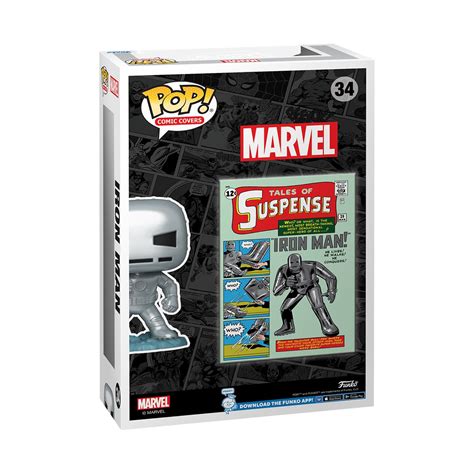 Marvel Tales of Suspense #39 Iron Man Funko Pop! Comic Cover Figure #34 ...