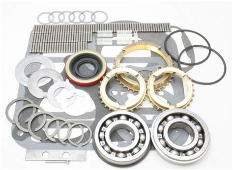 T98 TRANSMISSION REBUILD KIT WITH SYNCHRO RINGS FITS FORD TRUCK '55-'66 ...