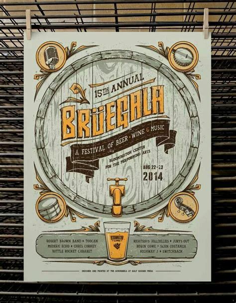 Beautiful Beer Design Poster