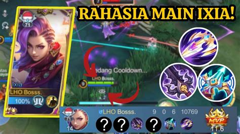 Cara Menangin Lane Dengan Ixia I Rahasia Set Emblem Build Tergacor