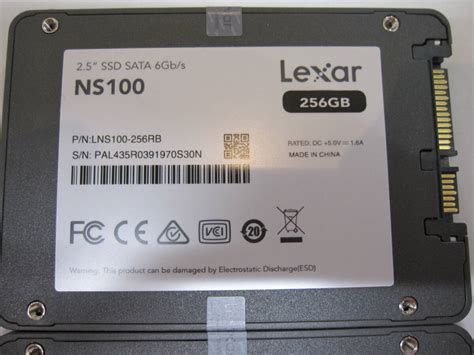 Yahoo オークション R052 Lexar SSD SATA NS100 256GB 2個セット Cr