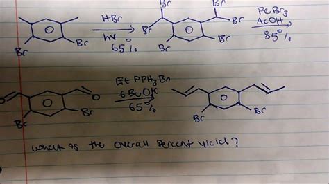 How To Calculate Overall Yield Of A Multistep Reaction