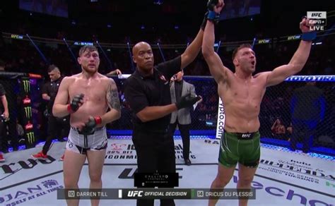 Pros React After Dricus Du Plessis Stops Darren Till At Ufc 282 Bjpe