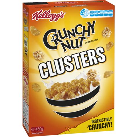 Kelloggs Crunchy Nut Clusters Cereal 450g Marks Supa Iga