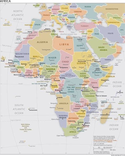 World and Regional Maps - The World Factbook