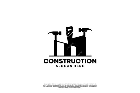 Plantilla De Diseño De Logotipo De Construcción De Edificios Vector