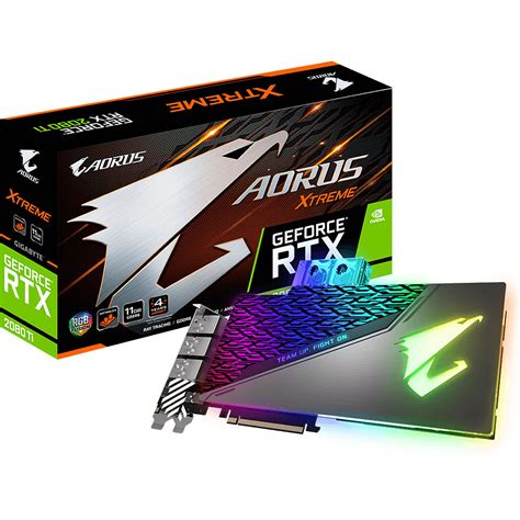 Gigabyte Aorus Geforce Rtx Ti Xtreme Waterforce Wb G Carte