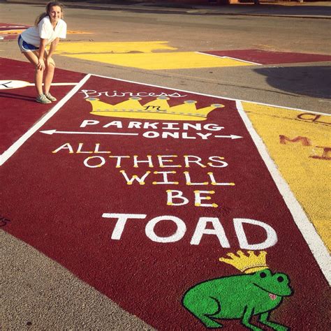 Senior Parking Spot Parking Spot Painting Parking Lot Painting