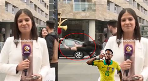 Será un presagio de que cae reportera de Latina informa sobre el Perú vs Brasil y pasa lo