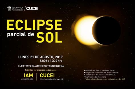 Observación del eclipse solar Centro Universitario de Ciencias