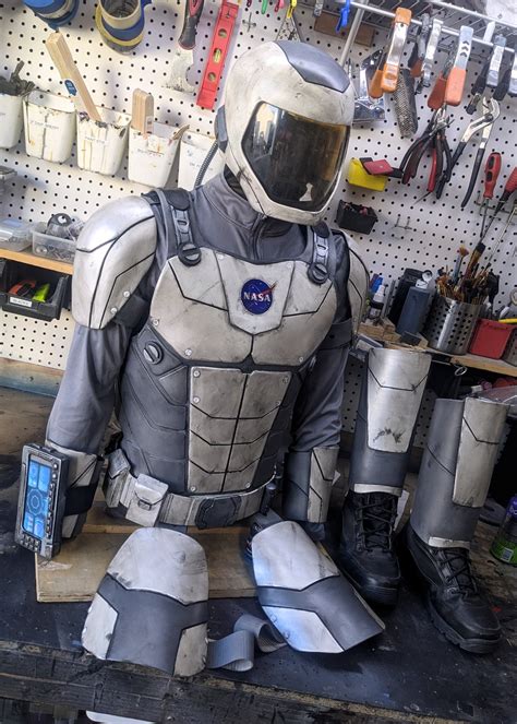 Space Suit Armor Sci Fi Nasa Costume Cosplay Any Color Style Etsy