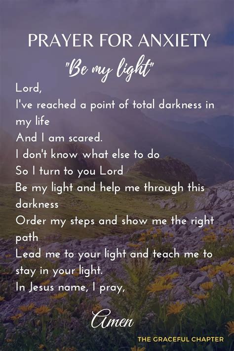 prayers  anxiety  fear  witness