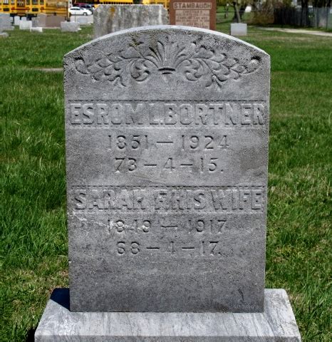 Esrom L Ezra Bortner Find A Grave Memorial