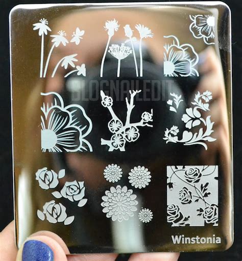 Winstonia Series 1 Stamping Plate Review Nailed It The Nail Art Blog