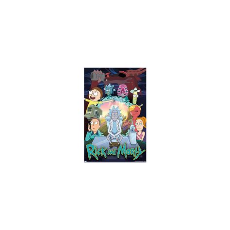 Trends International Rick And Morty Season 4 Group Wall Poster