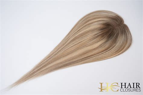 T Shape Virgin Human Hair Lace Closure T Ashyblonde Rooted Ash Blonde Hair Closures And