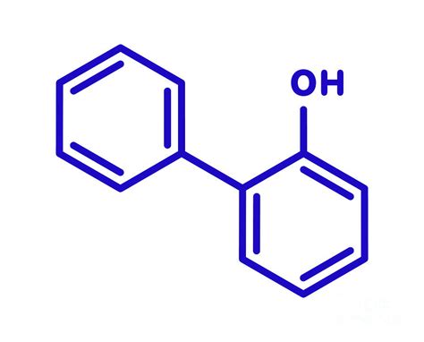 2 Phenylphenol Preservative Molecule Photograph By Molekuulscience