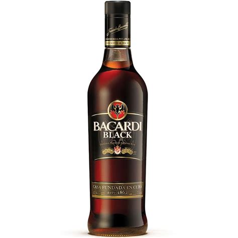 Bacardi Black Rum 750Ml