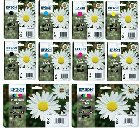 Genuine Original Epson Xl Bcmy Ink Cartridges Daisy Lot Ebay