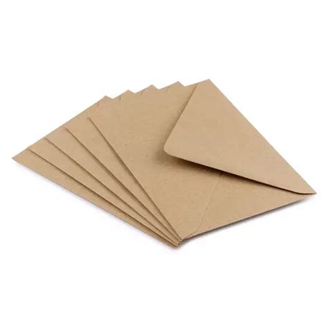 C7 Natural Brown Kraft Fleck Envelopes Mankey Monkey