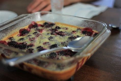 Easy Blackberry Clafoutis Dessert Recipes