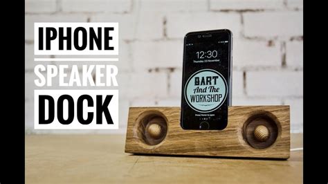 Diy Iphone Speaker Dock Passive Speaker How To Make Iphone Speaker Iphone Speaker Wood