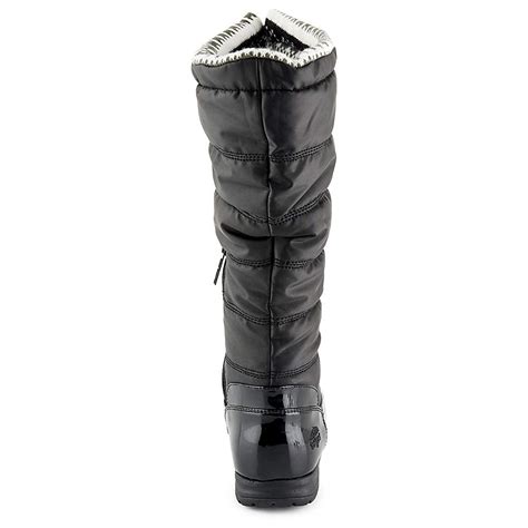 Totes Caroline 2 Women Black Snow Boot