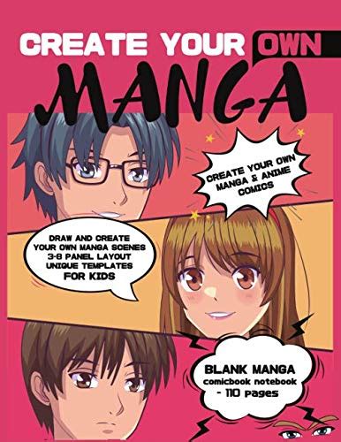 Create Your Own Manga Anime Comics Draw And Create Your Own Manga