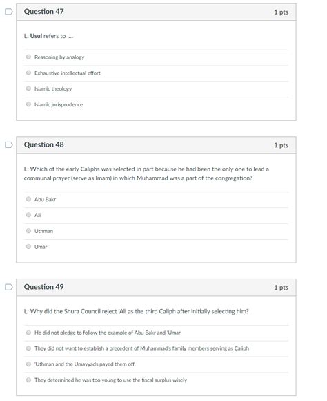 Solved DQuestion 47 1 Pts L Usul Refers To Reasoning By Chegg