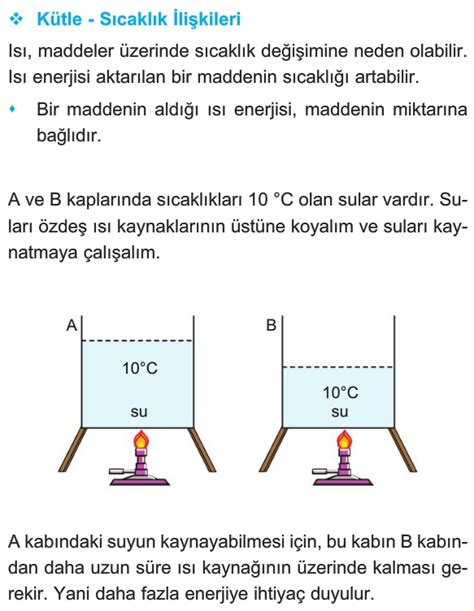 Maddenin Is Ile Etkile Imi S N F Fen Bilimleri Konu Anlat M