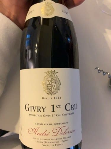 Andr Delorme Givry Premier Cru Vivino Us