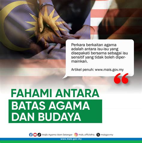 FAHAMI ANTARA BATAS AGAMA DAN BUDAYA MAIS