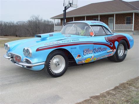 Real 60s Gasser 1960 Chevrolet Corvette Hot Rod For Sale