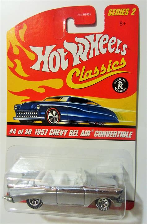 Buy Hot Wheels 1957 Chevy Bel Air Convertible Silver 2005 Classics 164 Scale Series 2 Die