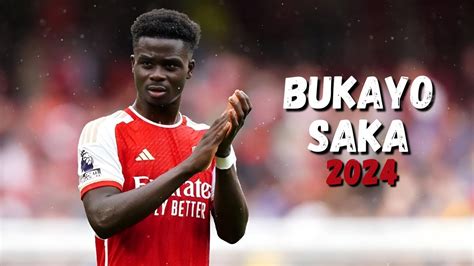 Bukayo Saka Crazy Dribbling Skills Goals Assists 2024 YouTube