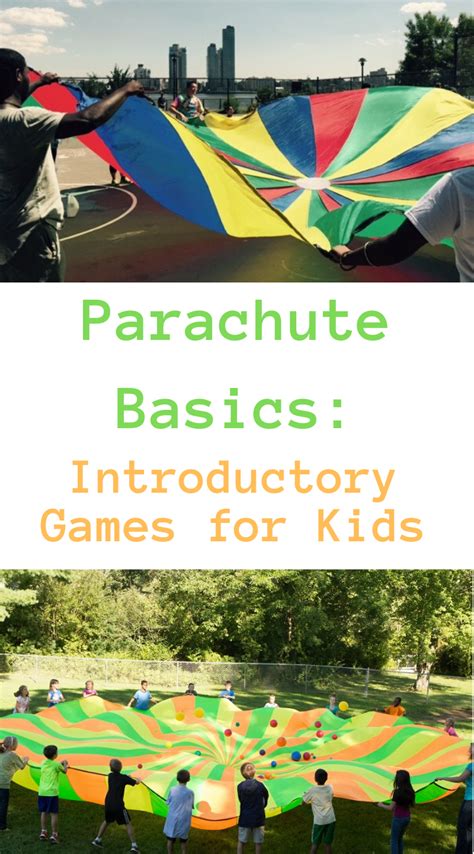 Parachute Basics - Introductory Games for Kids - S&S Blog | Health and