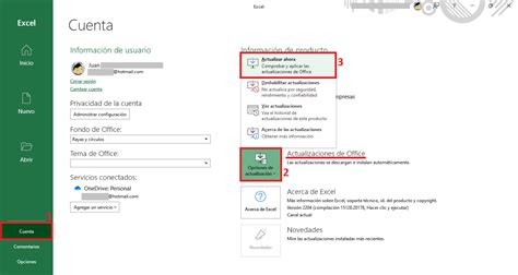 Como Actualizar Microsoft Office En Windows Word Excel