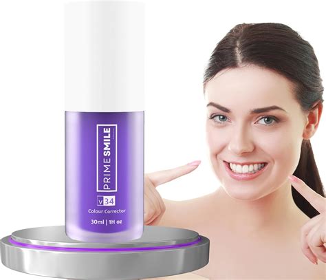 Amazon Prime Smile Purple Teeth Whitening Toothpaste V34 Color