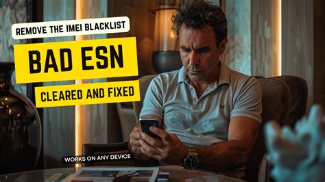 Unblacklist Imei Remove Bad Esn Phone Restoration Guide Youtube