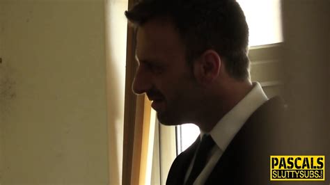 Horny Bdsm Slut Sucking Cock