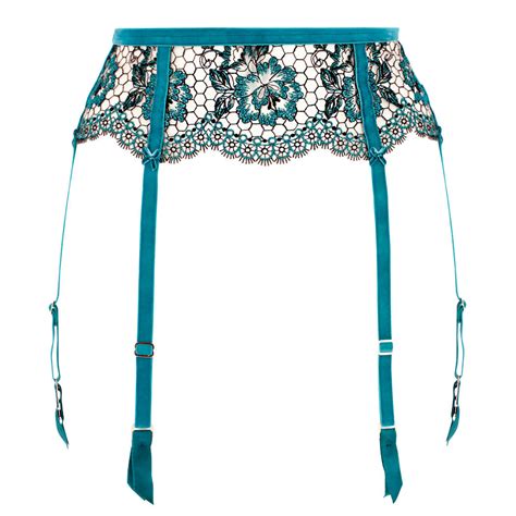 Dita Von Teese Pieces Lingerie Set Evelina Peacock