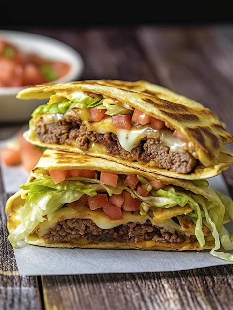 Cheesy Quesadilla Burger