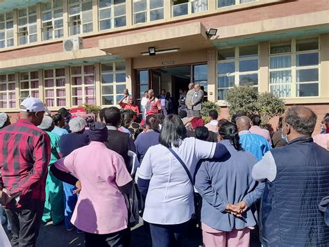 Staff at Chatsworth hospital picket over poor working conditions | GroundUp