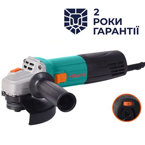 Купити Болгарка (УШМ) Sturm AG9012TE 1100 Вт, 125 мм з регулюванням ...