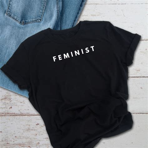 Feminist T Shirt Inspirational Tee T Shirt For Feminist Etsy