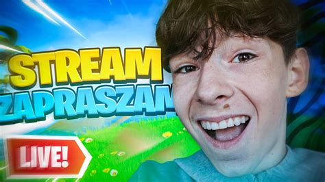 Witam Na Streamie Wbijamy Championa W FORTNITE ZOSTAW SUBA