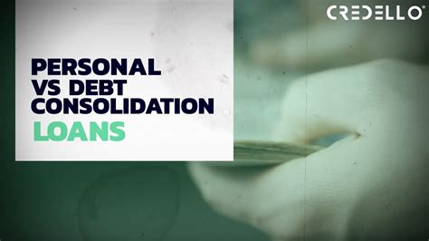 Personal Loans Vs Debt Consolidation Youtube