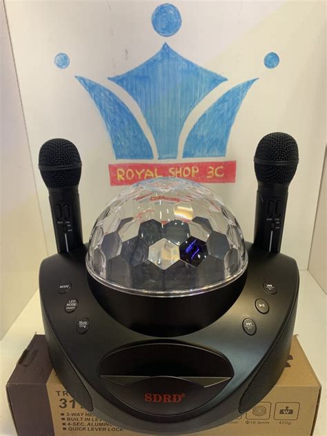〝皇家〞SD-308 SDRD 2代 貓頭鷹 雙人伴唱 麥克風 家庭KTV 一鍵消音 霓虹燈 － 松果購物